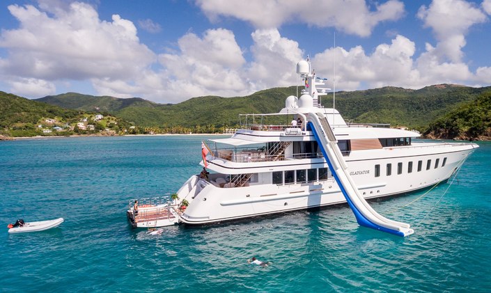 Feadship M/Y GLADIATOR unveils new look