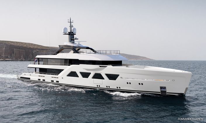 60M Amels superyacht MEMORIES launches onto Mediterranean yacht charter fleet for inaugural summer season