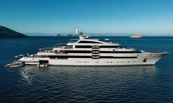 Iconic 88M motor yacht PROJECT X offers availability for an incredible Monaco Grand Prix yacht charter