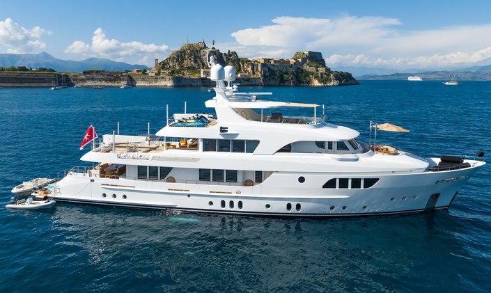 Celebrate Greek Easter aboard superyacht rental SERENITY with Special Rates on Greece yacht charters