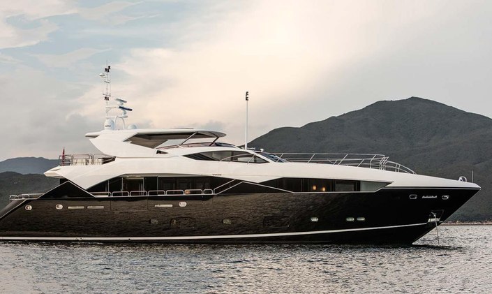 Sunseeker superyacht OKSANCHIK joins Mediterranean charter fleet