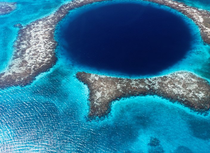 Deep blue: Where to dive in blue holes around the world