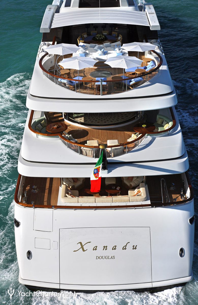 ST DAVID Yacht Charter Price (ex. Xanadu) Luxury Yacht Charter