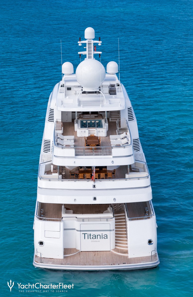 yacht titania price