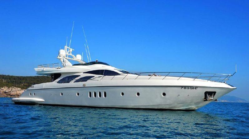 Ganesh A Yacht Charter Price Azimut Luxury Yacht Charter