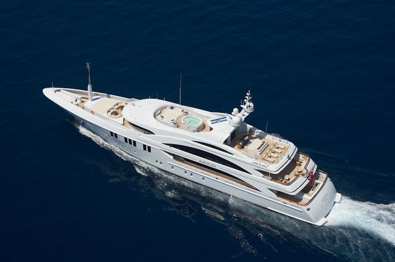 Mimi Yacht Charter Price Ex Amnesia Benetti Luxury Yacht Charter