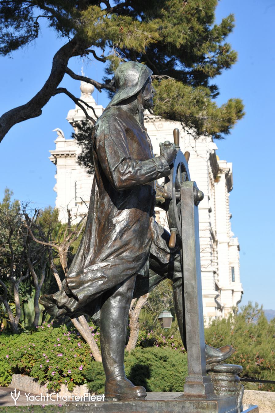 Statue of Sailor, Jardin St. Martin 