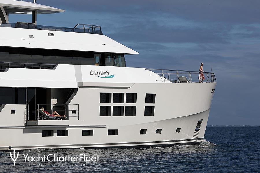 Big Fish Yacht Charter Price Mcmullen Wing Luxury Yacht Charter