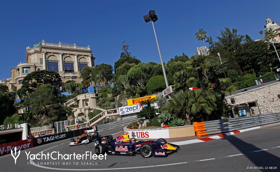 F1 Monaco Grand Prix - Formula One race through the city streets