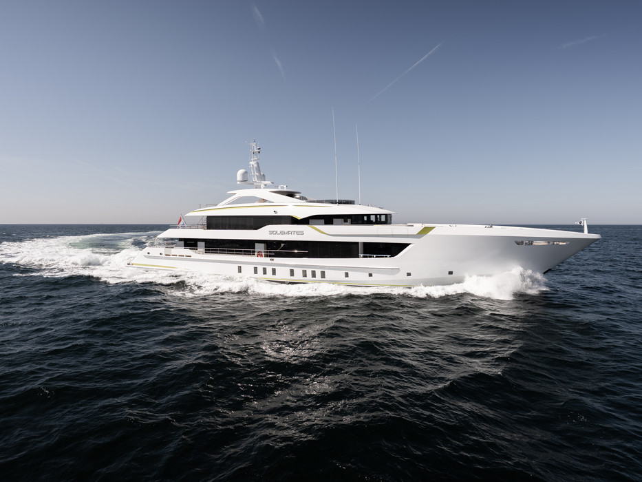 55M Heesen superyacht charter SOLEMATES opens bookings for