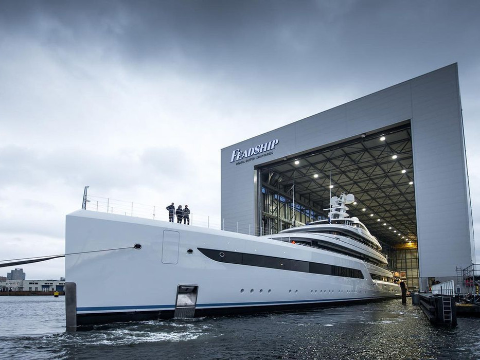 Feadship 88m superyacht 'Project 816' breaks cover 