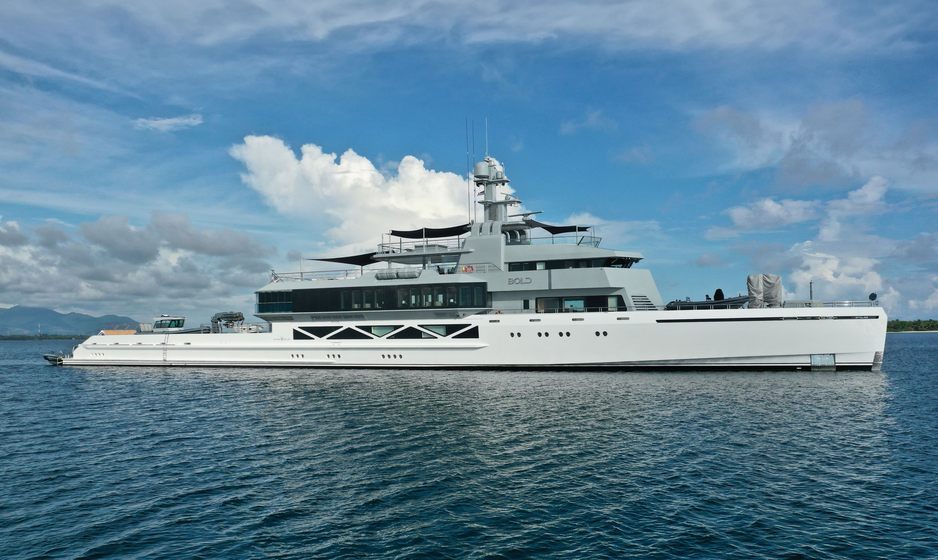 85m Charter Yacht BOLD takes crown as largest attending yacht rental at 2025 Palm Beach International Boat Show