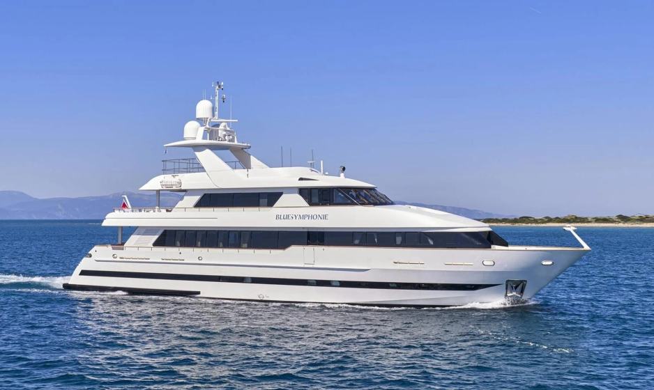 MEDYS 2026: Charter Yacht BLUE SYMPHONIE Scheduled To Debut Completed 2026 Refit