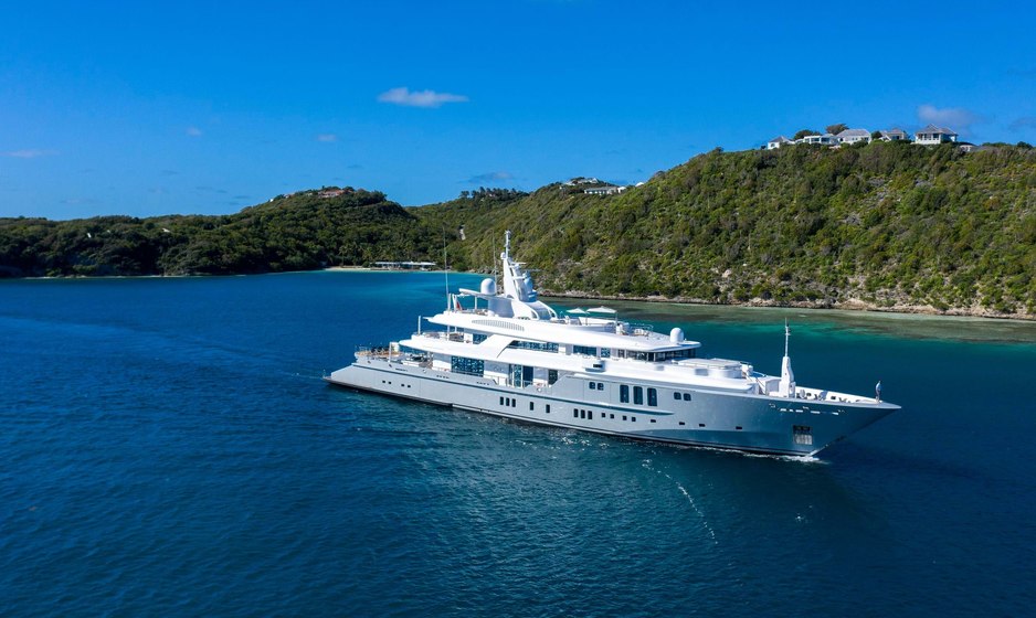 73m Charter Yacht SIREN Confirmed for the Palm Beach International Boat Show