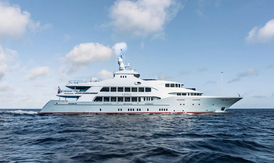 Superyacht rental IRON BLONDE opens bookings for South East Asia yacht charters in winter 2026