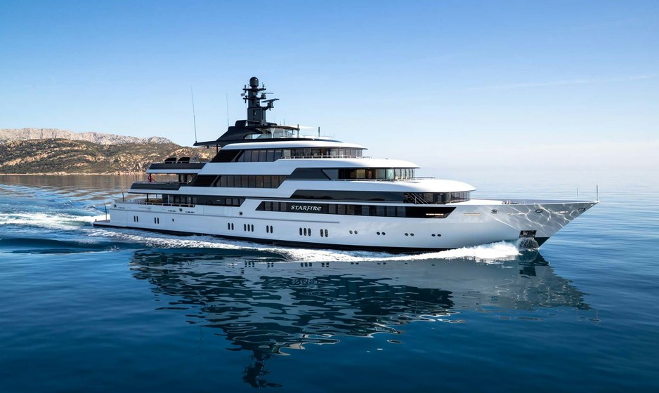 Superyacht Charter STARFIRE Set For Antigua Charter Yacht Show Debut
