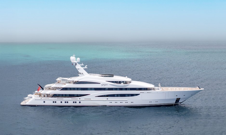 85m Charter Yacht GIGIA Set for Show Debut at the 2026 MYBA Charter Show