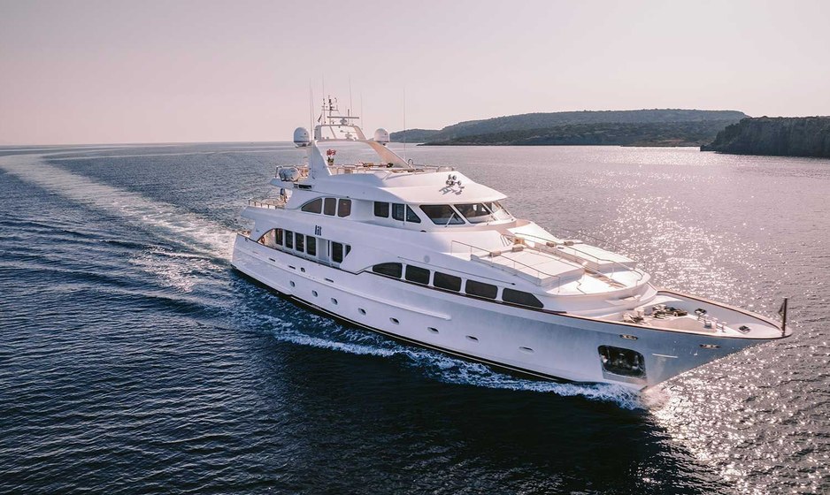 Benetti yacht rental OAK announces availability for Athens yacht charters
