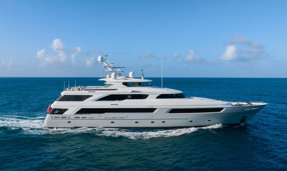 Back on the charter market: Superyacht rental VICTORIA DEL MAR opens books for Mediterranean yacht charters following refit