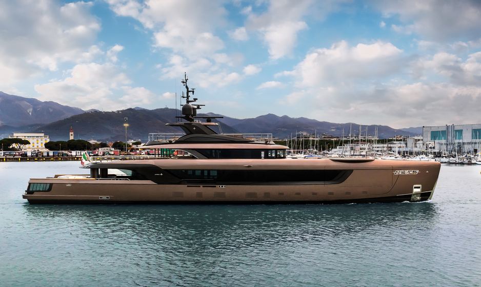 The Italian Sea Group Announce Successful Delivery of 55M Superyacht Charter RAJA²