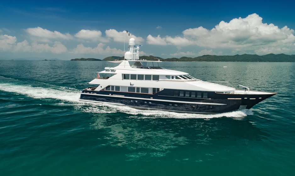 Superyacht charter LADY AZUL announces winter 2024/2025 availability for incredible Thailand yacht charters