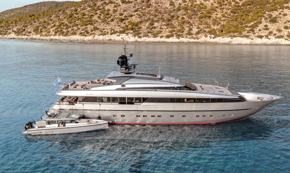 Superyacht NAIA offers special rate for 8-day Greece yacht charters