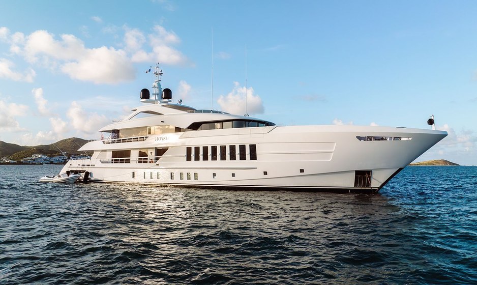 55M charter yacht MOSKITO scheduled to headline Heesen fleet at Monaco Yacht Show