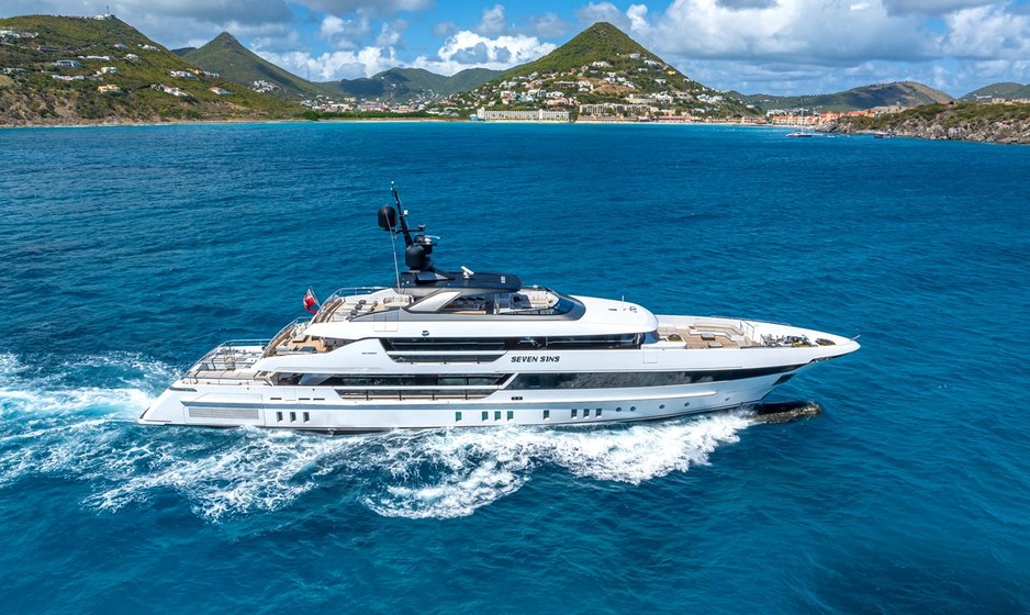 Charter Yacht SEVEN SINS Announces 10% Fill-the-Gap Offer for Sardinia Yacht Charter