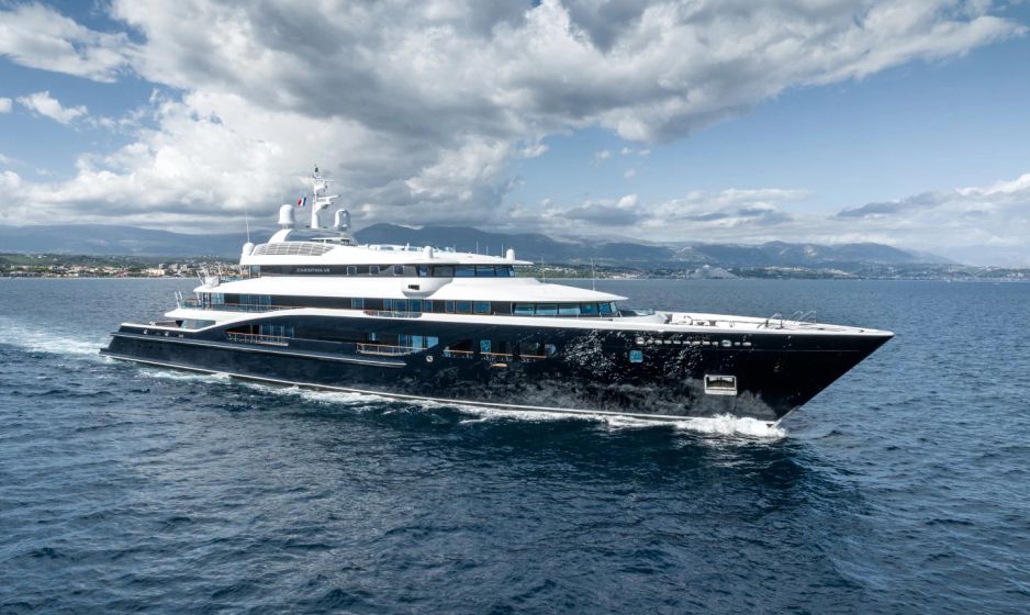 97M Superyacht Charter CARINTHIA VII Announces Forthcoming World Tour