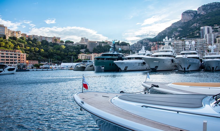 Opening day at the 2024 Monaco Yacht Show