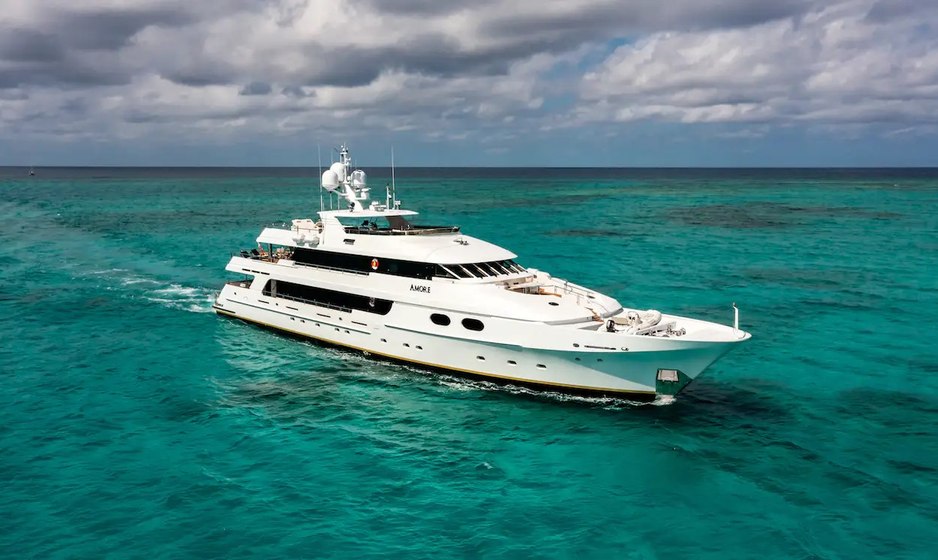Charter Yacht AMORE Announces Availability for Caribbean Yacht Charters