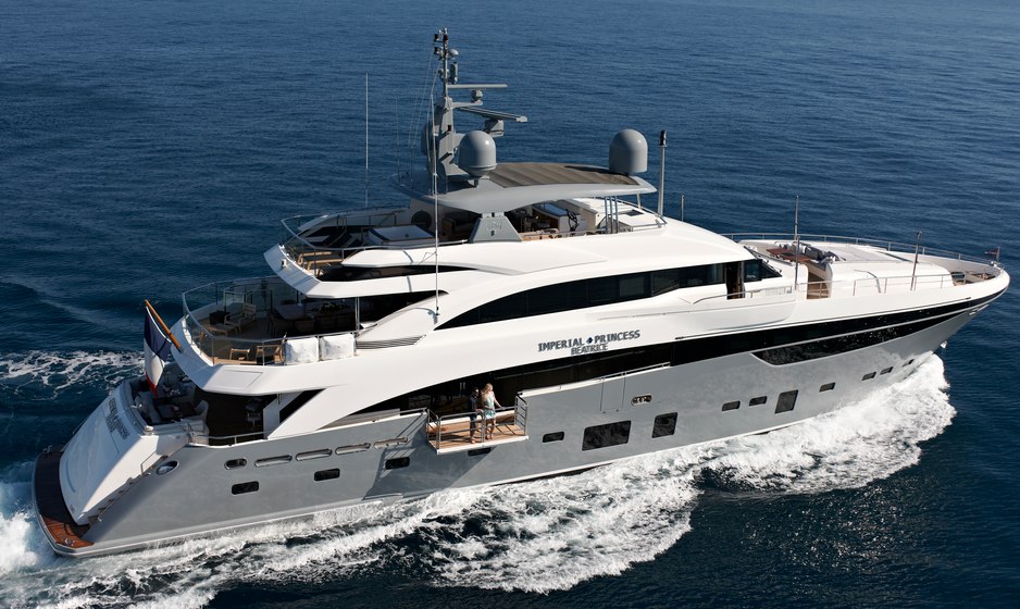 Final Summer 2026 Availability Released for Superyacht Charter IMPERIAL PRINCESS BEATRICE