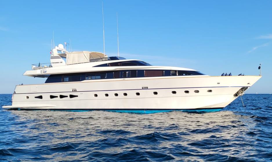 Charter yacht PACHA now available for summer 2026 Italy yacht charters