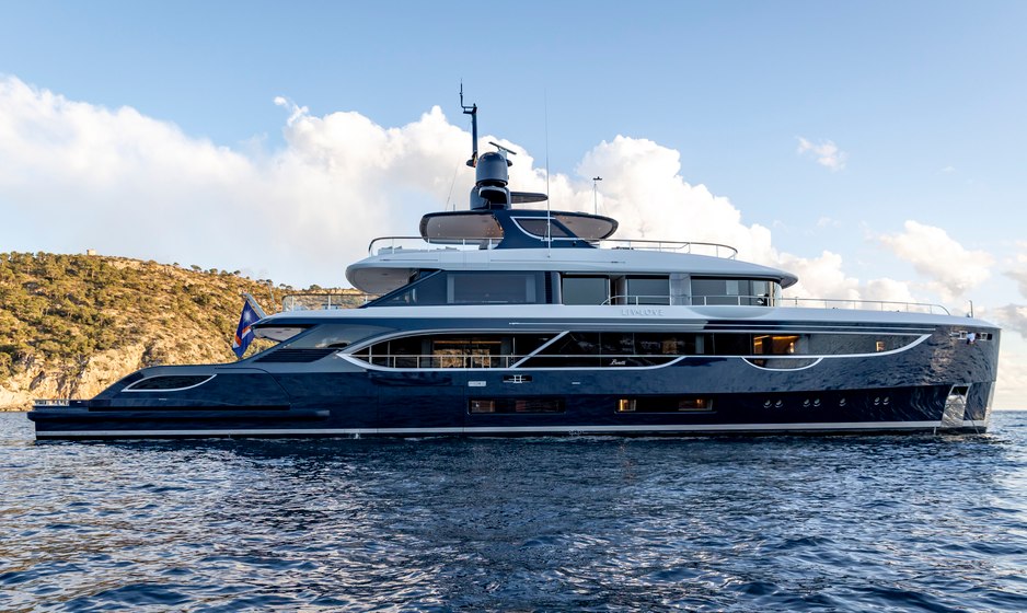 Brand-New Benetti Superyacht LIV LOVE Joins Caribbean Yacht Charter Fleet