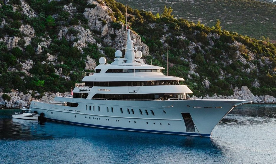 Superyacht VICTORIOUS opens extended Mediterranean yacht charter program with books open until April 2028