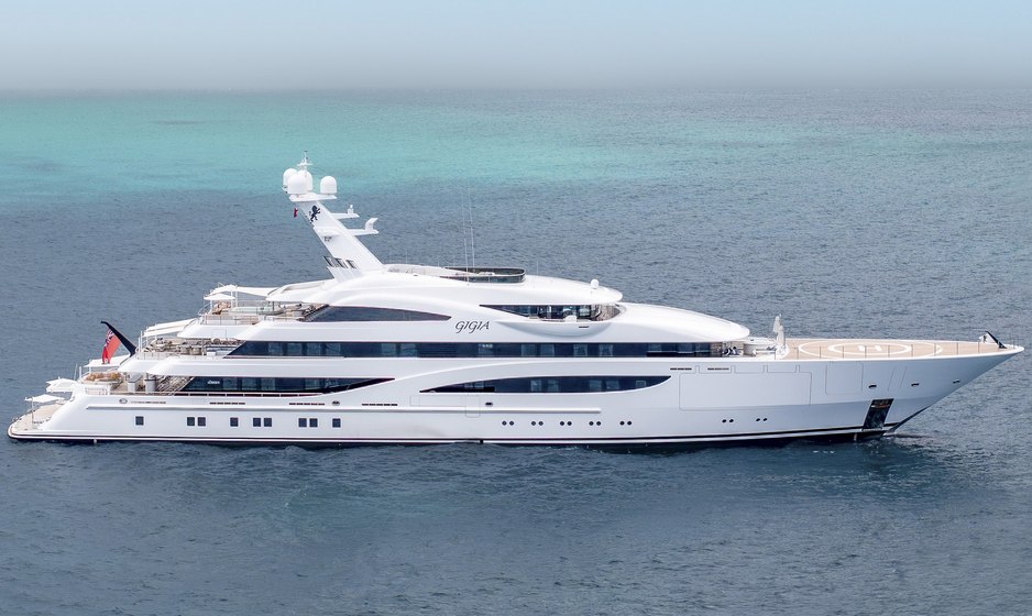 85m Charter Yacht GIGIA Set for Show Debut at the 2026 MYBA Charter Show