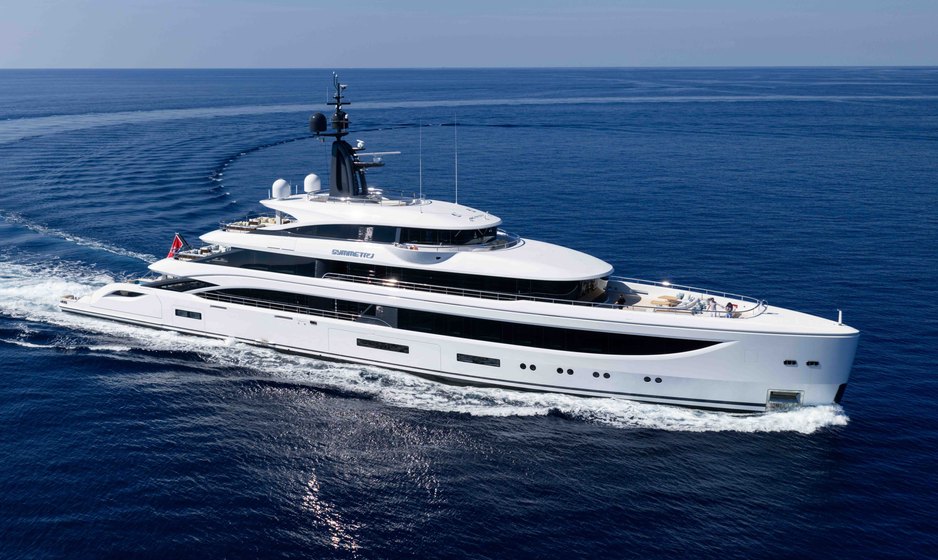 Final Winter 2027 Charter Availability Announced For Benetti Superyacht SYMMETRY