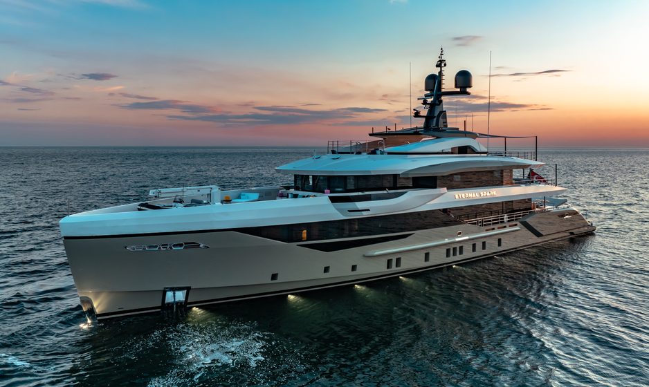 Luxury charter yacht ETERNAL SPARK scheduled for global debut at 2024 Monaco Yacht Show