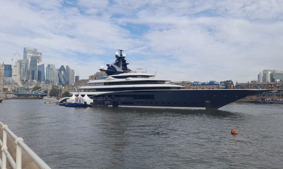 KISMET returns to London: Iconic 122M Superyacht Charter Marks Her Third Visit to the English Capital