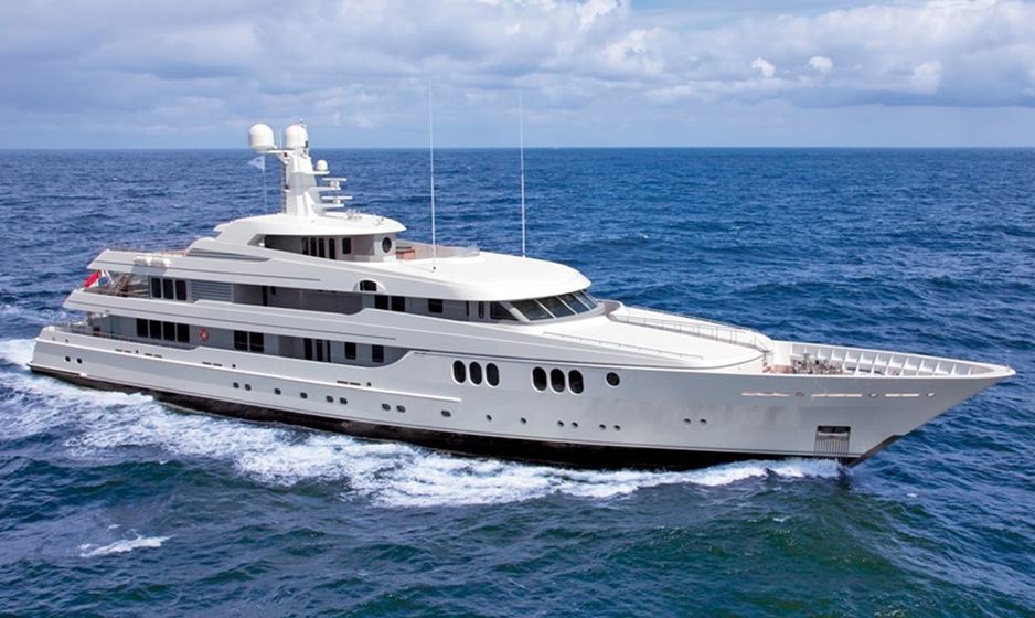 Greece yacht charters beckon with discounted rates onboard 65m Feadship superyacht TRIDENT