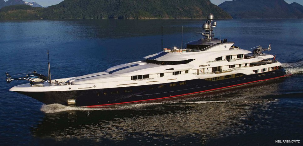 who owns the yacht attessa 4