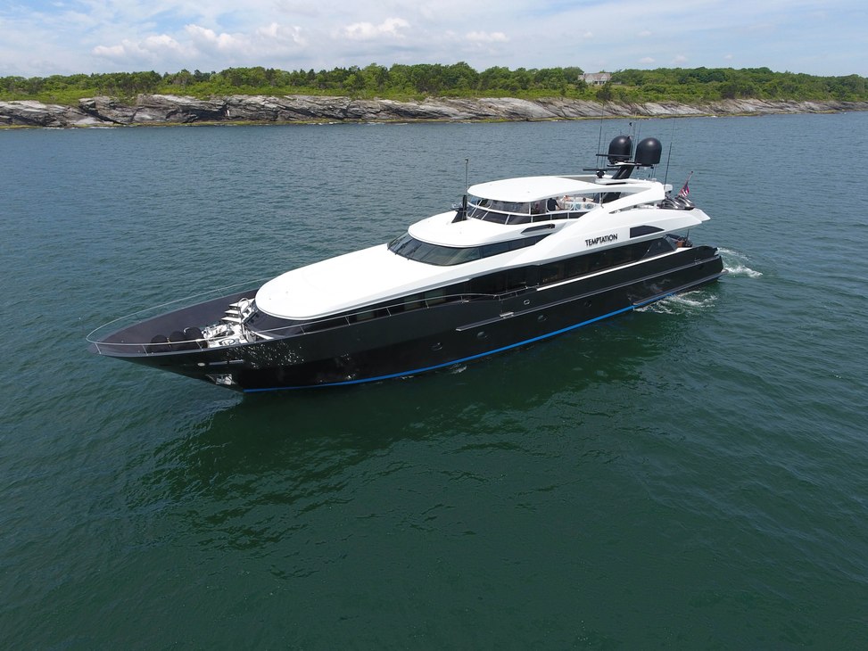 Temptation Yacht Charter Price Ex Finish Line Palmer Johnson Luxury Yacht Charter